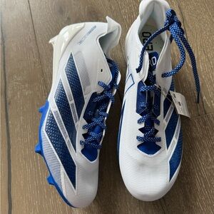 Adidas Adizero Electric Men's White and Blue Cleats